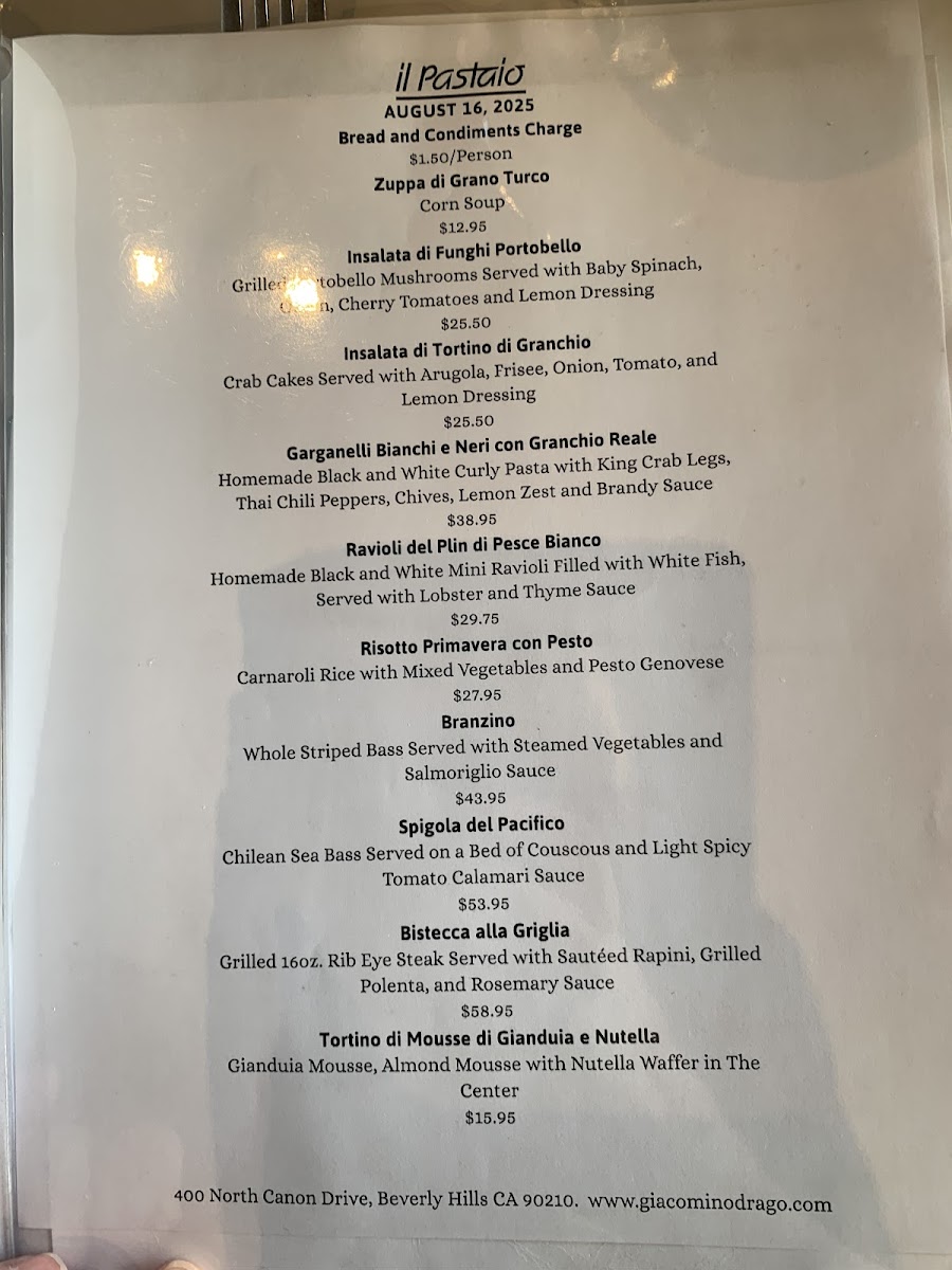 Il Pastaio Menu - Image 6